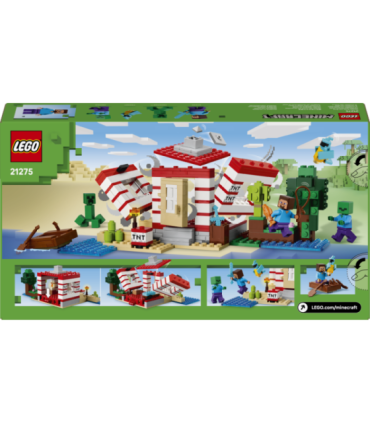 LEGO Minecraft TNT džunglimaja