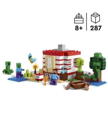 LEGO Minecraft TNT džunglimaja