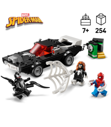 LEGO Super Heroes Spider-Man vs. Venomi muskelauto