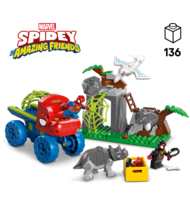 LEGO Spidey meeskonna dinosauruseroomiku päästmine