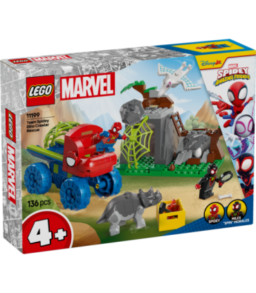 LEGO Spidey meeskonna dinosauruseroomiku päästmine