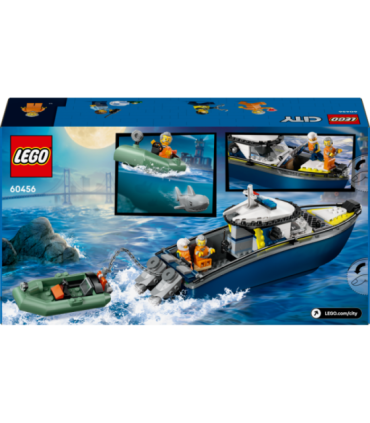 LEGO City Ujuva politseipaadi tagaajamine