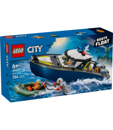 LEGO City Ujuva politseipaadi tagaajamine