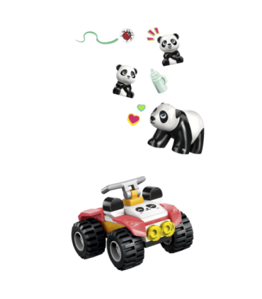 LEGO Friends Panda varjupaik ja loomade eest hoolitsemine