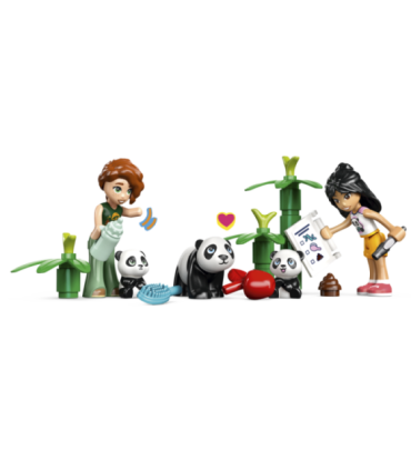 LEGO Friends Panda varjupaik ja loomade eest hoolitsemine