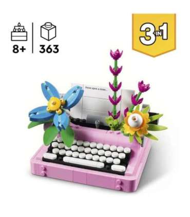 LEGO Creator Kirjutusmasin lilledega