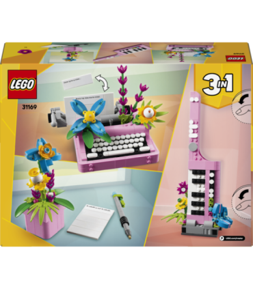 LEGO Creator Kirjutusmasin lilledega