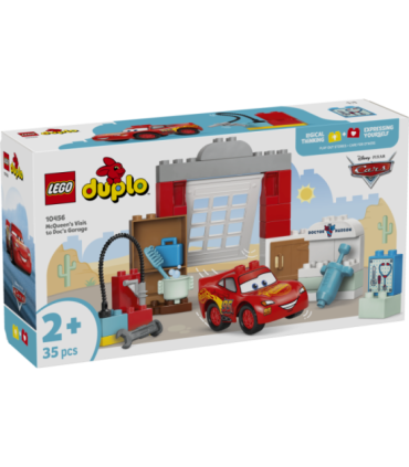 LEGO DUPLO Mcqueeni külaskäik doci garaaži
