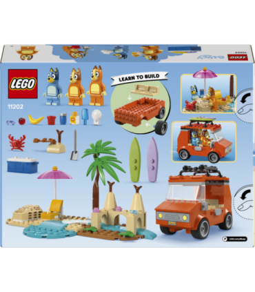 LEGO 4PLUS Bluey ranna- ja autoreis perega