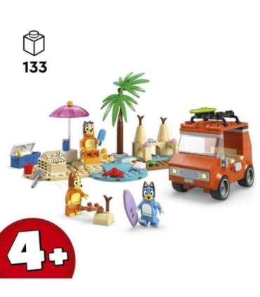 LEGO 4PLUS Bluey ranna- ja autoreis perega