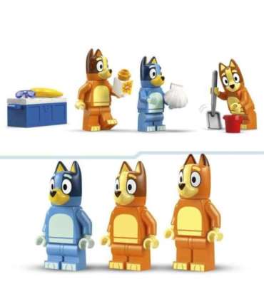 LEGO 4PLUS Bluey ranna- ja autoreis perega