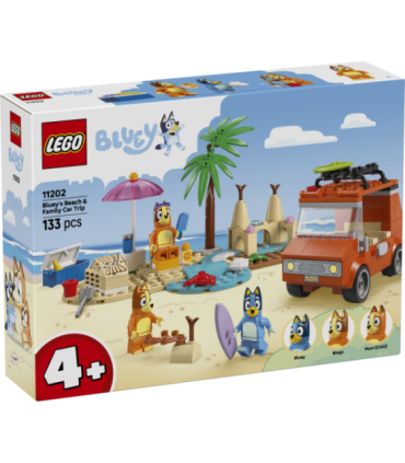 LEGO 4PLUS Bluey ranna- ja autoreis perega