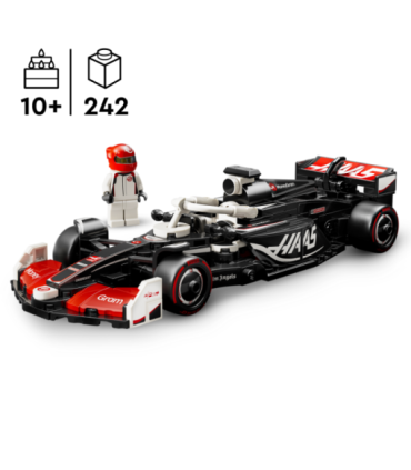 LEGO Speed Champions Moneygram HAAS F1 Team VF-24 võidusõiduauto
