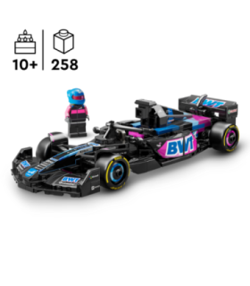 LEGO Speed Champions BWT Alpine F1 Team A524 võidusõiduauto