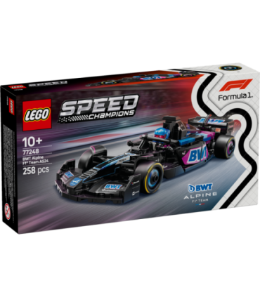 LEGO Speed Champions BWT Alpine F1 Team A524 võidusõiduauto