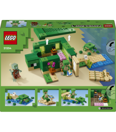 LEGO Minecraft Maja kilpkonnarannas