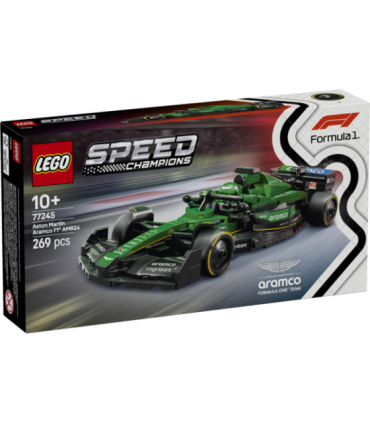 LEGO Speed Champions Aston Martin Aramco F1 AMR24 võidusõiduauto