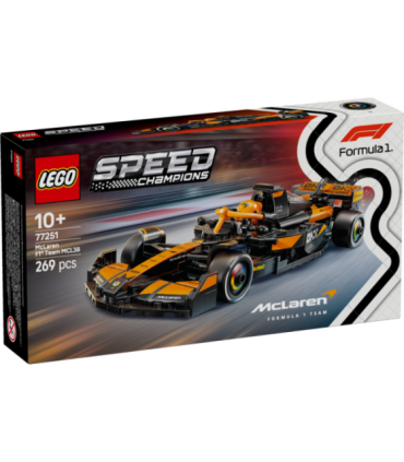 LEGO Speed Champions McLaren F1 Team MCL38 võidusõiduauto
