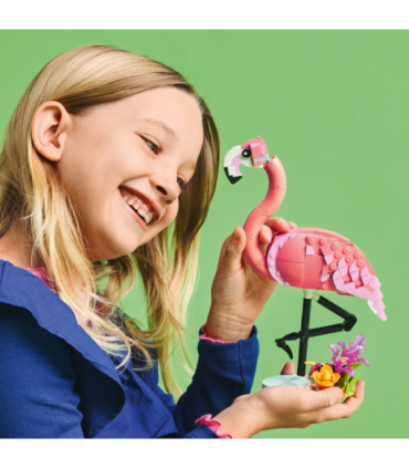 LEGO Creator metsloomad: roosa flamingo