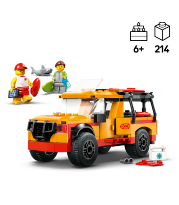 LEGO City Vetelpäästja rannapäästeveok