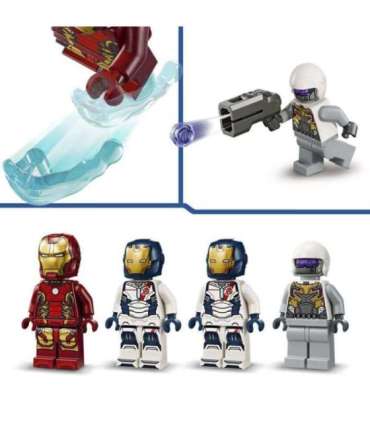 LEGO Super Heroes Iron Man ja Iron Legion vs. Hydra sõdur