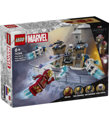 LEGO Super Heroes Iron Man ja Iron Legion vs. Hydra sõdur