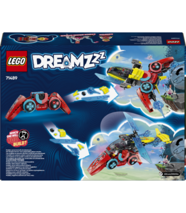LEGO Dreamzzz Cooperi mängukontrolleriga lennuk