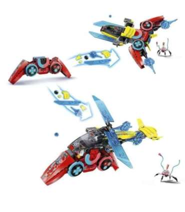 LEGO Dreamzzz Cooperi mängukontrolleriga lennuk