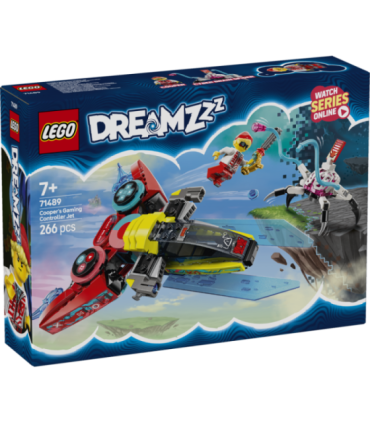 LEGO Dreamzzz Cooperi mängukontrolleriga lennuk
