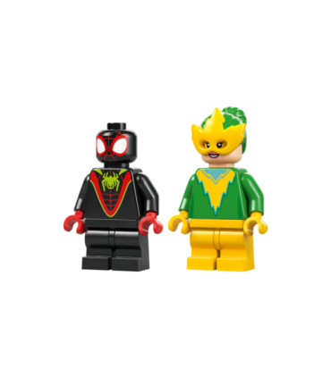 LEGO Spidey Spini ja Electro dinosaurusesõidukite tagaajamine