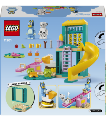 LEGO 4PLUS Bluey ja Chloe lõbus mänguväljak