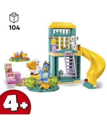 LEGO 4PLUS Bluey ja Chloe lõbus mänguväljak