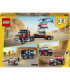 LEGO Creator Treilerauto koos helikopteriga