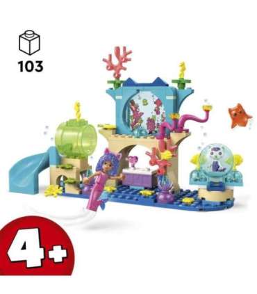 LEGO Gabby`s Dollhouse Merineitsi Gabby akvaariumiseiklus