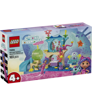 LEGO Gabby`s Dollhouse Merineitsi Gabby akvaariumiseiklus