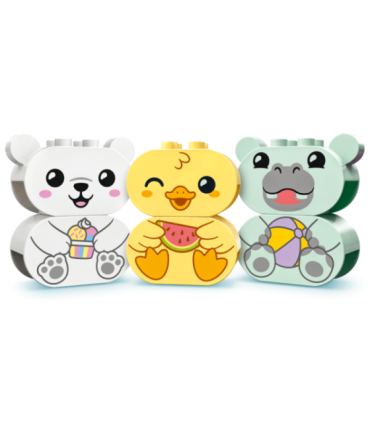 LEGO DUPLO vannimänguasi Ujuv loomade rong