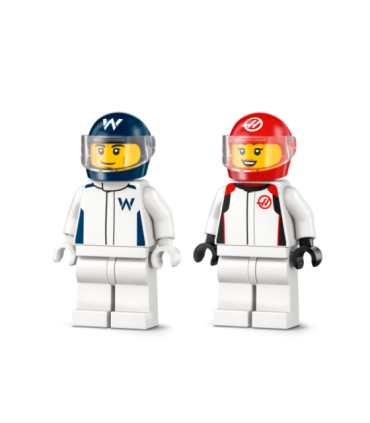 LEGO City F1 Williams ja Haas F1 võidusõiduautod