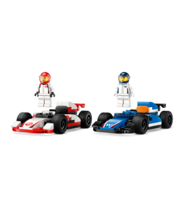 LEGO City F1 Williams ja Haas F1 võidusõiduautod