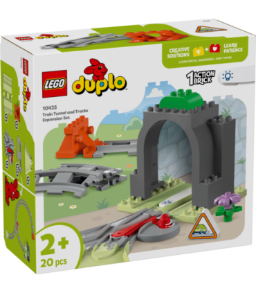 LEGO DUPLO Rongitunneli ja -rööbaste laienduskomplekt