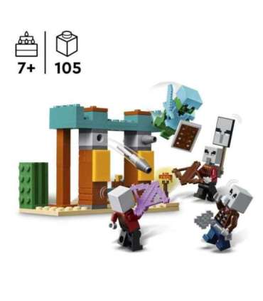 LEGO Minecraft Illageride kõrbepatrull