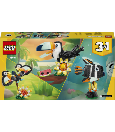 LEGO Creator Metsloomad: troopiline tuukan