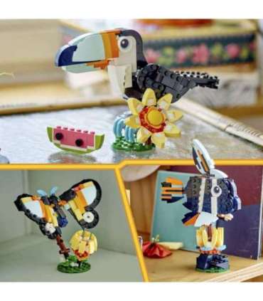 LEGO Creator Metsloomad: troopiline tuukan