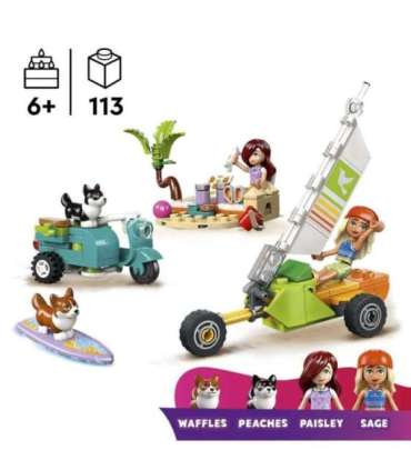 LEGO Friends Surfikoerad ja motorolleriseiklus