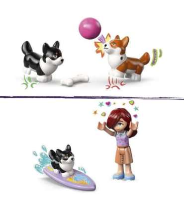 LEGO Friends Surfikoerad ja motorolleriseiklus