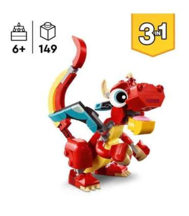 LEGO Creator Punane draakon