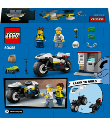 LEGO City Politseimootorratta tagaajamine
