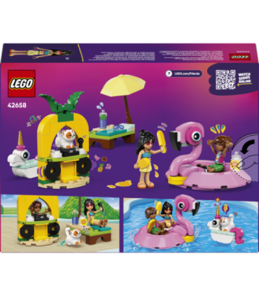 LEGO Friends Ükssarviku ja flamingo basseinipidu