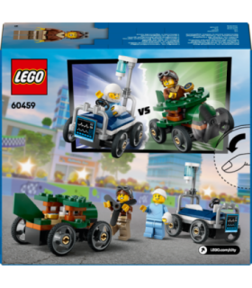 LEGO City Lennuk vs haiglavoodi võidusõiduautode komplekt