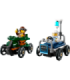 LEGO City Lennuk vs haiglavoodi võidusõiduautode komplekt