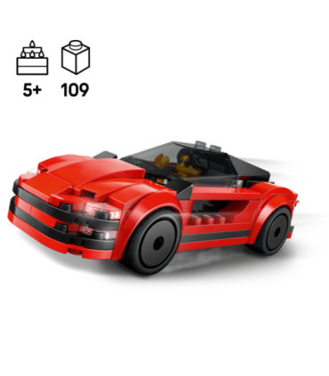 LEGO City Punane sportauto
